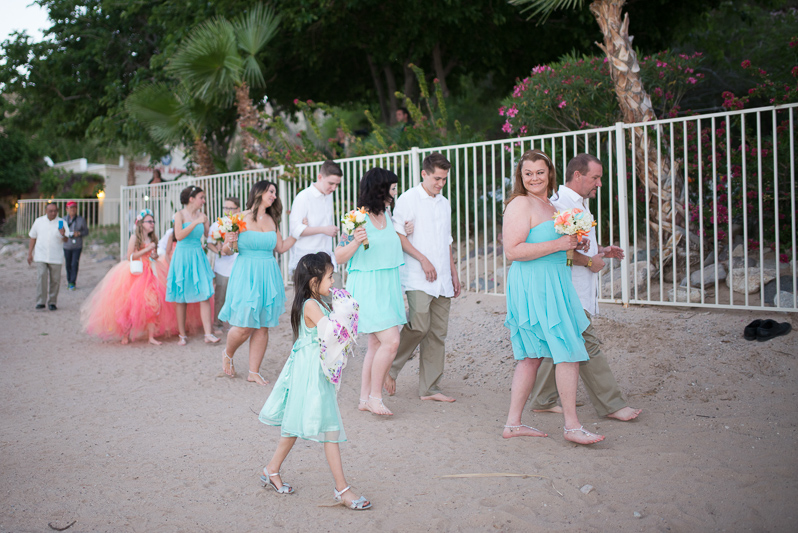 Beach wedding at Harrah's Laughlin