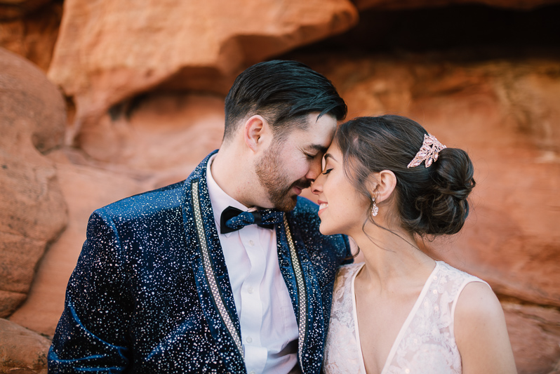 Red Rock Canyon Engagement Photo Session