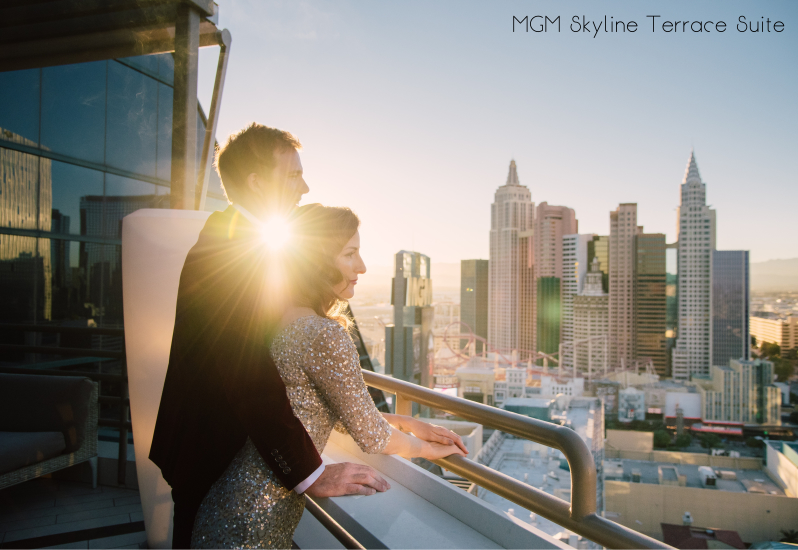 MGM Skyline Terrace Suite Wedding