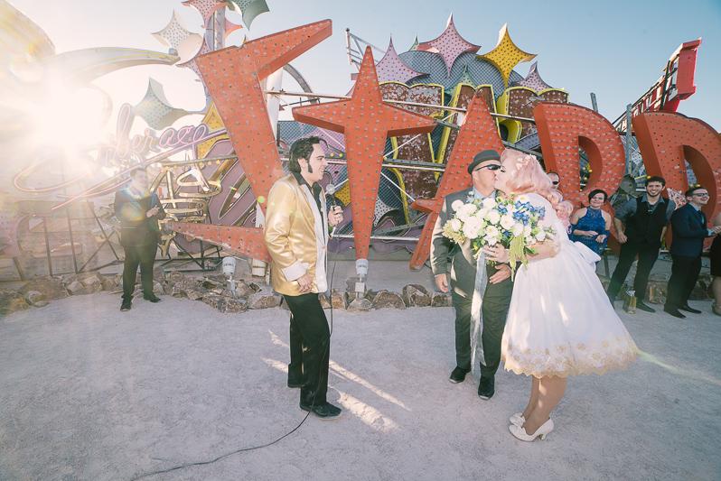 Neon Musuem Wedding In Las Vegas 49