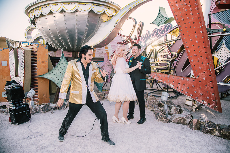 Neon Musuem Wedding In Las Vegas 59