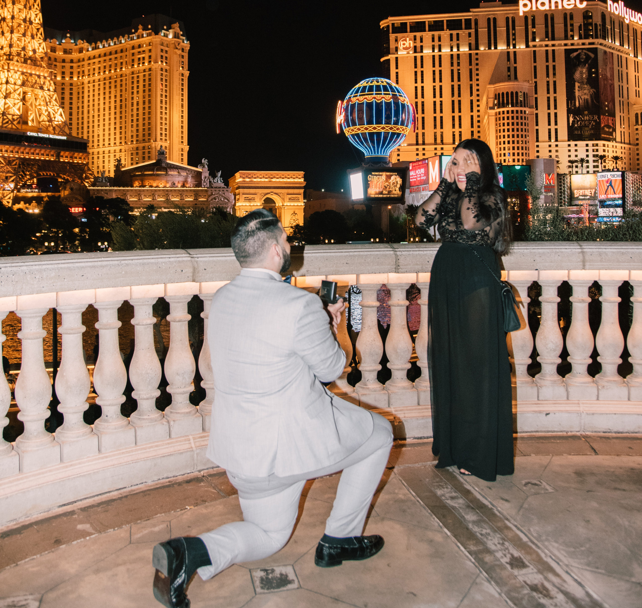 Las Vegas Surprise Proposal