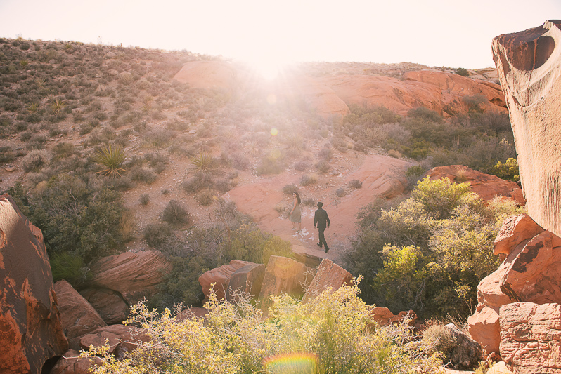Las Vegas Engagament - Red Rock Canyon