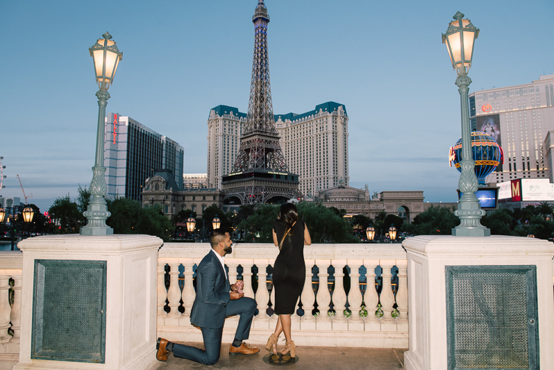 Las Vegas Surprise Proposal 03 - las vegas elopement