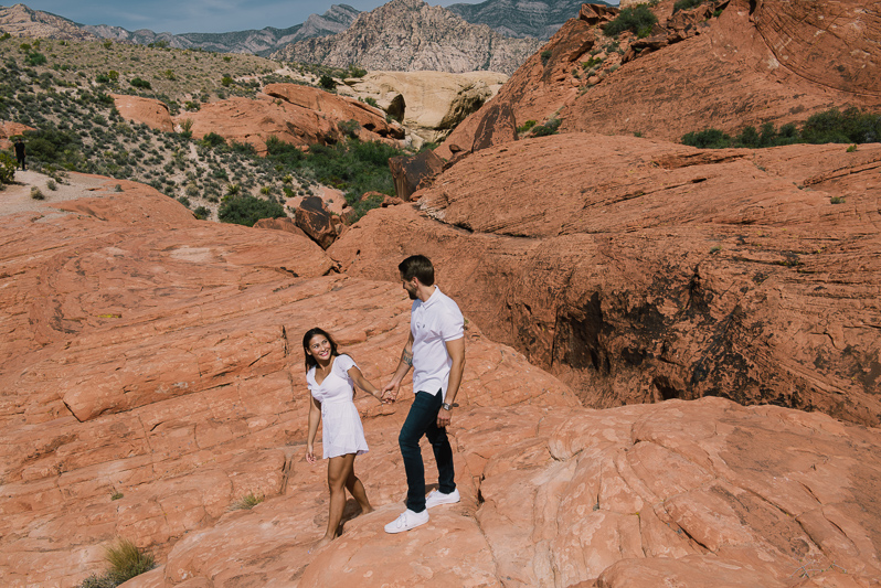 Red Rock Canyon Engagement Session - Ivan Diana Photography