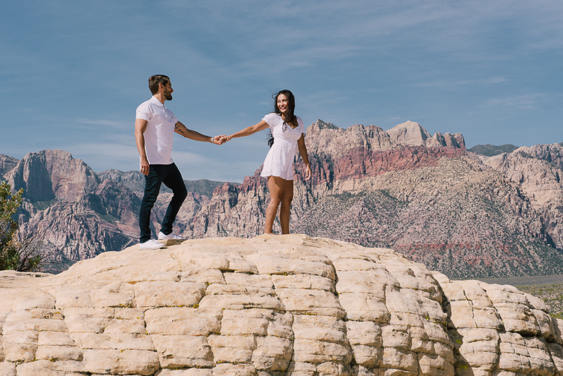 Red Rock Canyon Engagement Session - Ivan Diana Photography