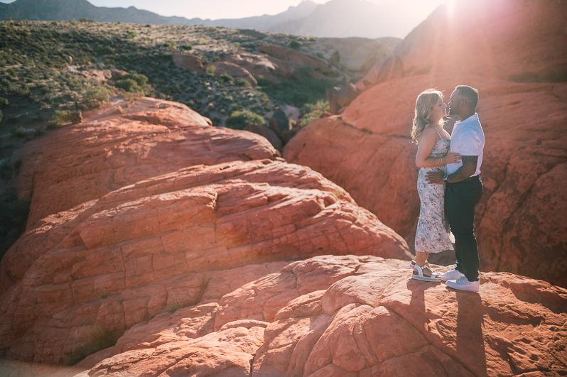 Red Rock Canyon Engagement Session