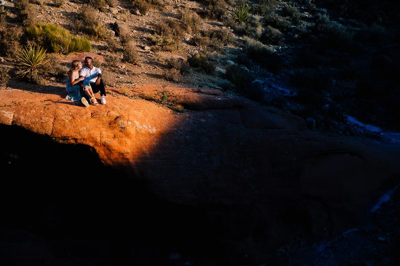 Red Rock Canyon Engagement Session
