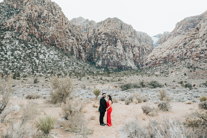 Red Rock Canyon Engagement Session - Las Vegas Photographer