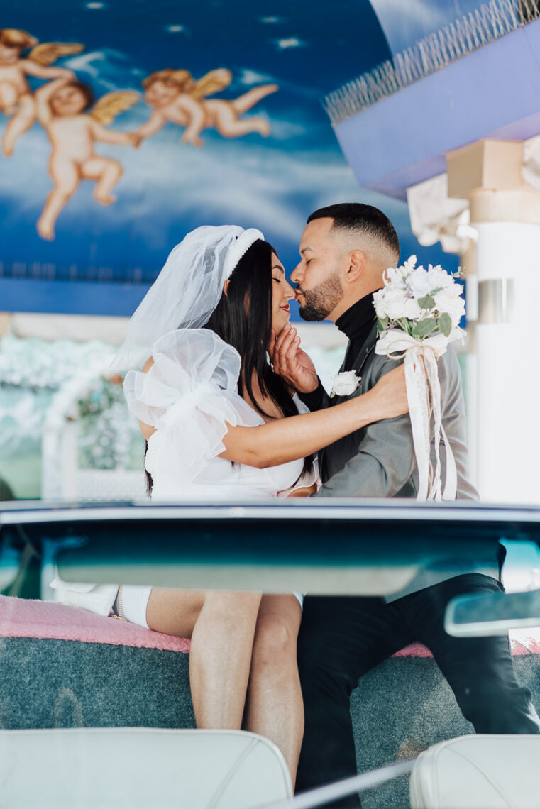 The Perfect Elopement at A Little White Wedding Chapel by Ivan Diana Photography