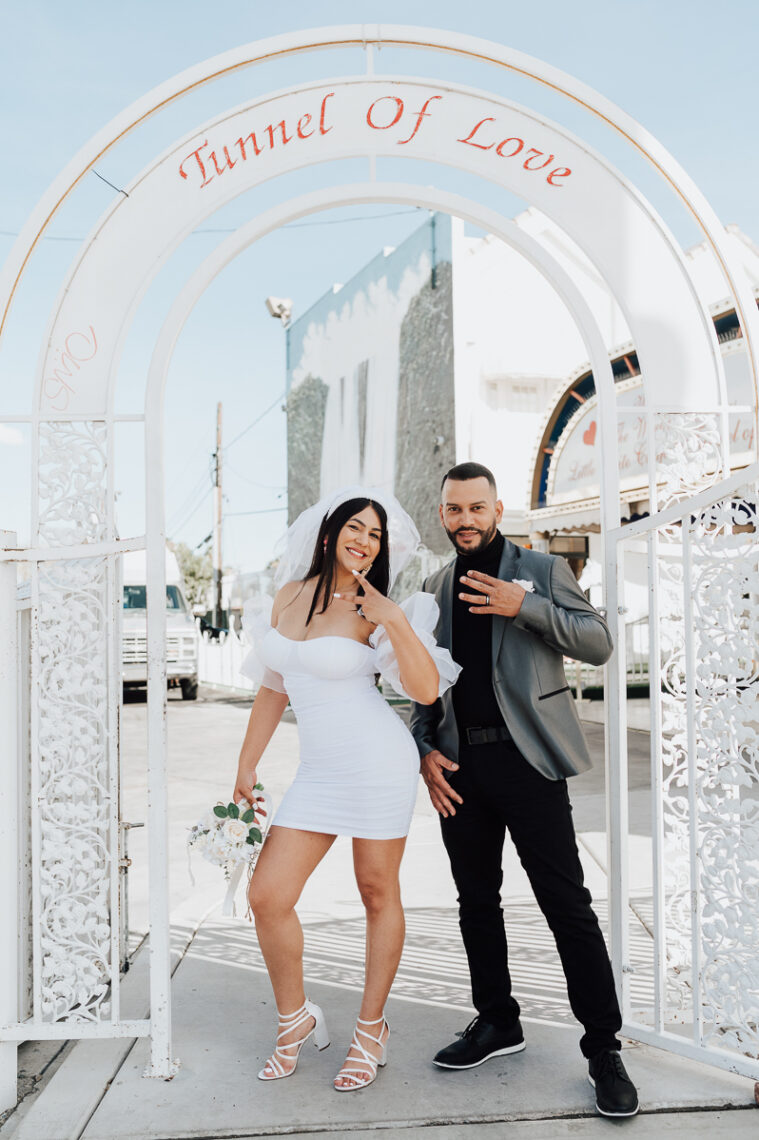The Perfect Elopement at A Little White Wedding Chapel by Ivan Diana Photography