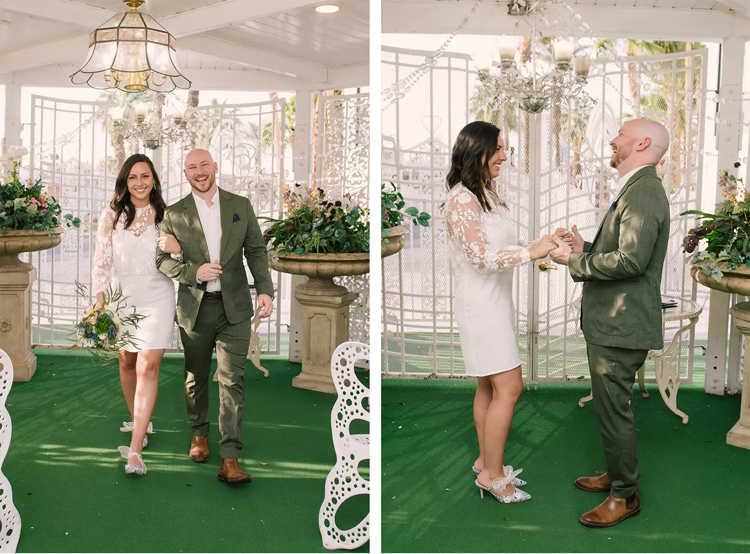A little white wedding chapel gazebo ceremony 0006 - las vegas elopement